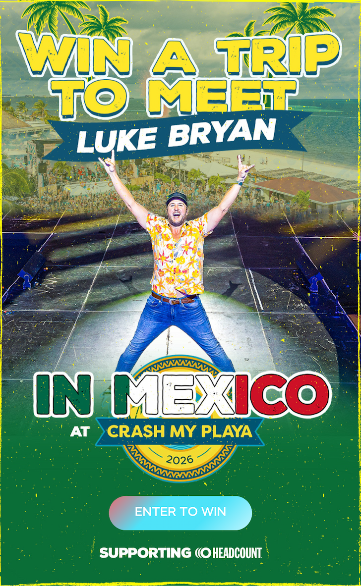 Win a trip to meet Luke Bryan