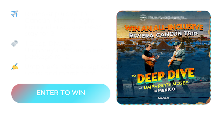 Win a trip to Deep Dive to see Umphrey's McGee