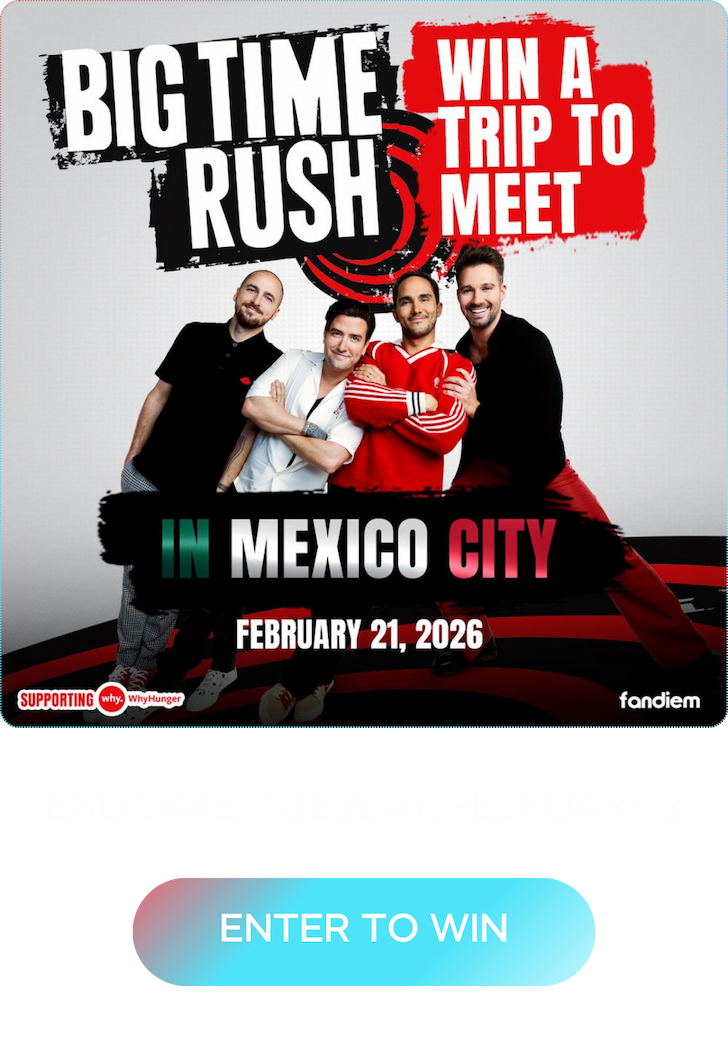 Win a trip to meet Big Time Rush