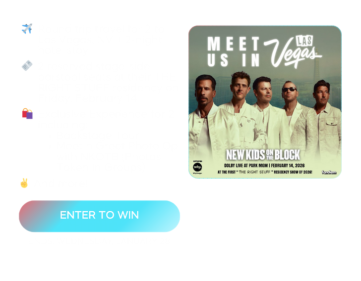 Win a trip to meet NKOTB