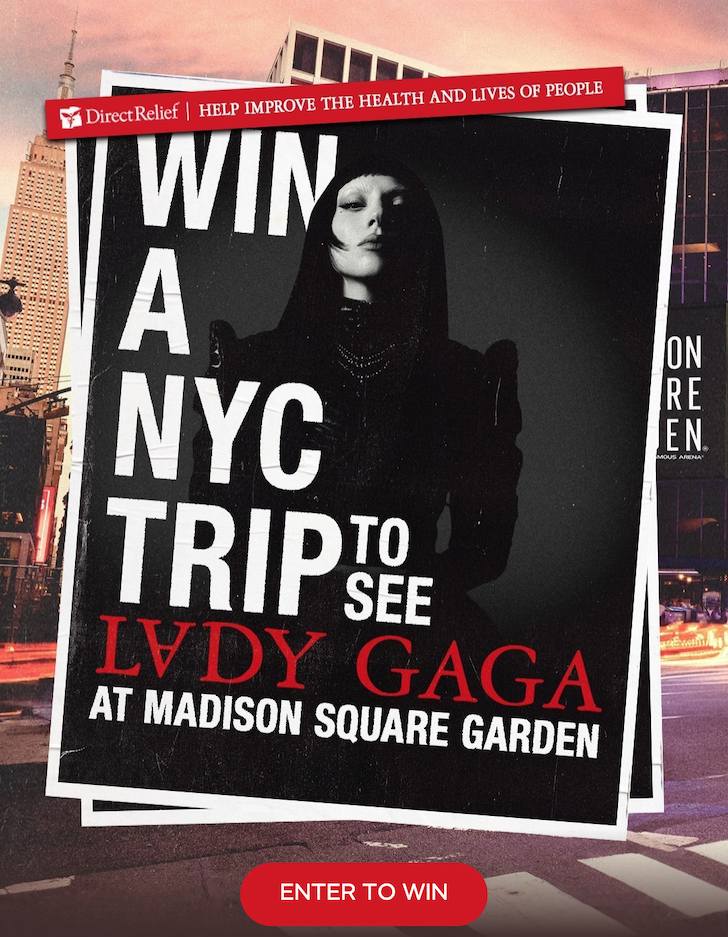 Win a NYC Trip to See Lady Gaga Live at Madison Square Garden