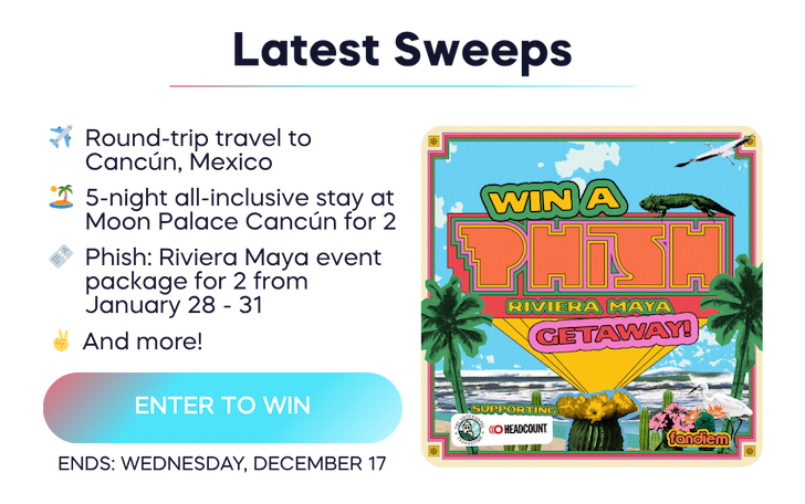 Win a Phish Riviera Maya getaway