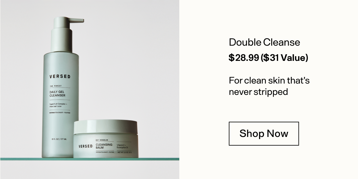 DoubleCleanseRoutine