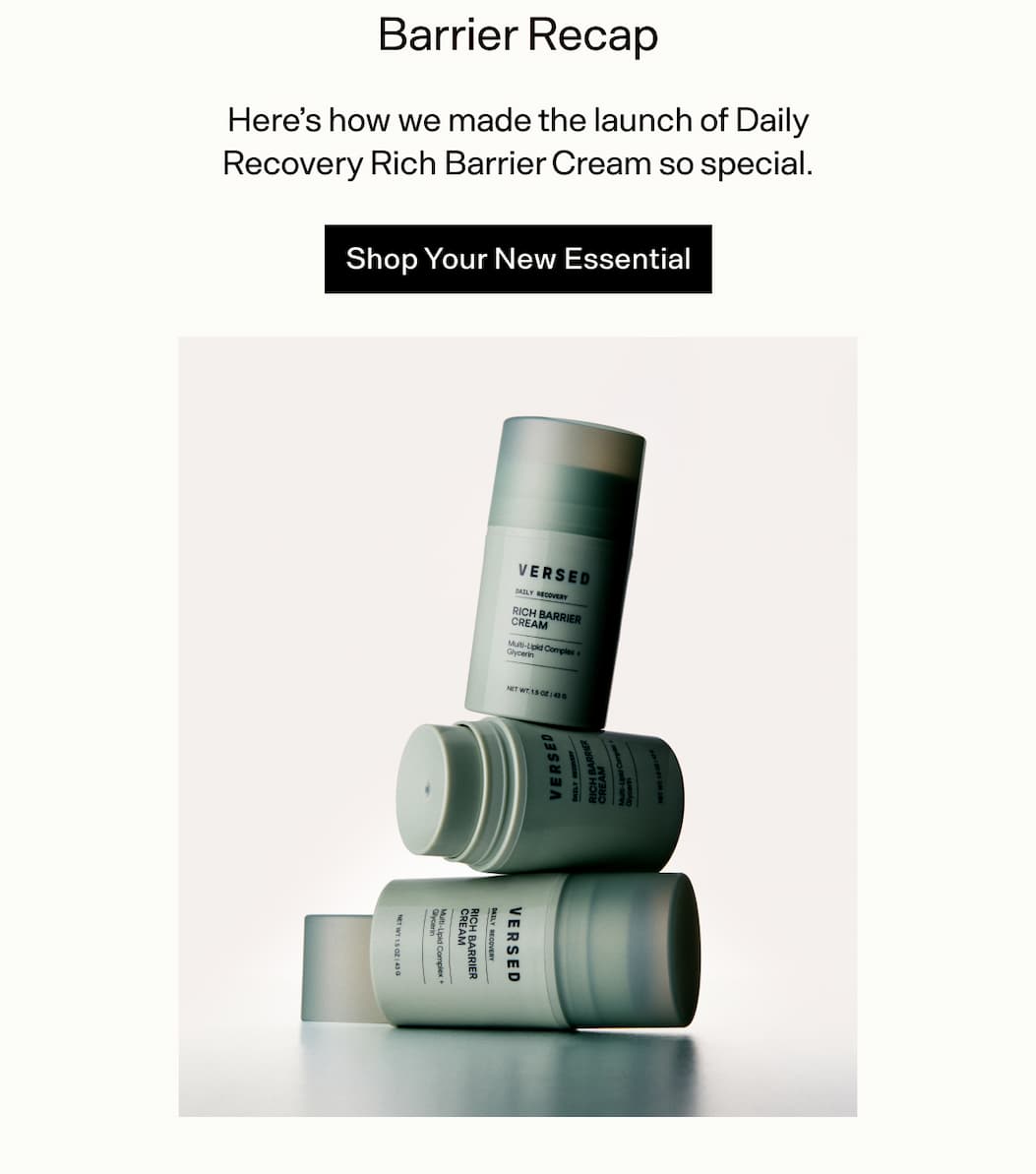 Barrier Recap - Shop Your New Essential