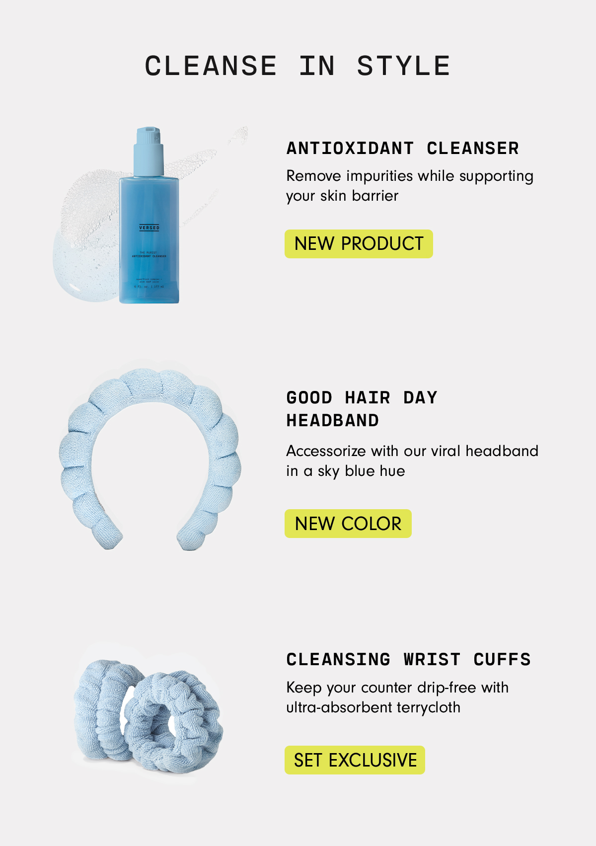NewCleansingTrio