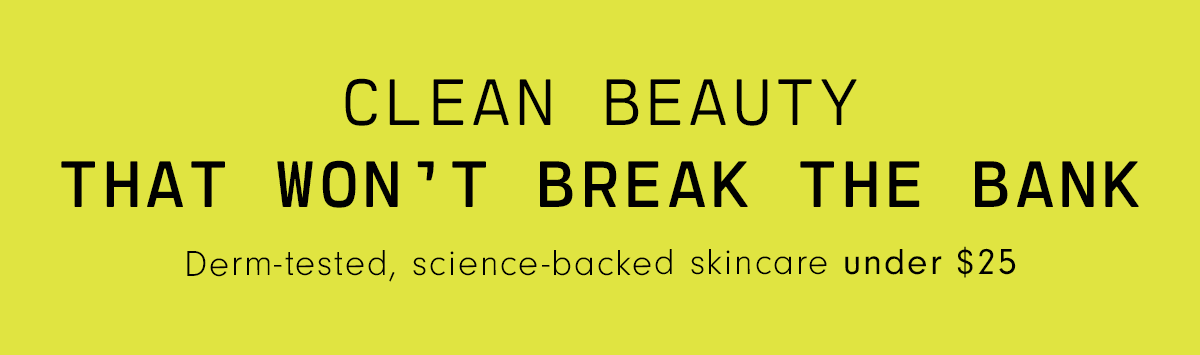 CleanBeautyUnder25