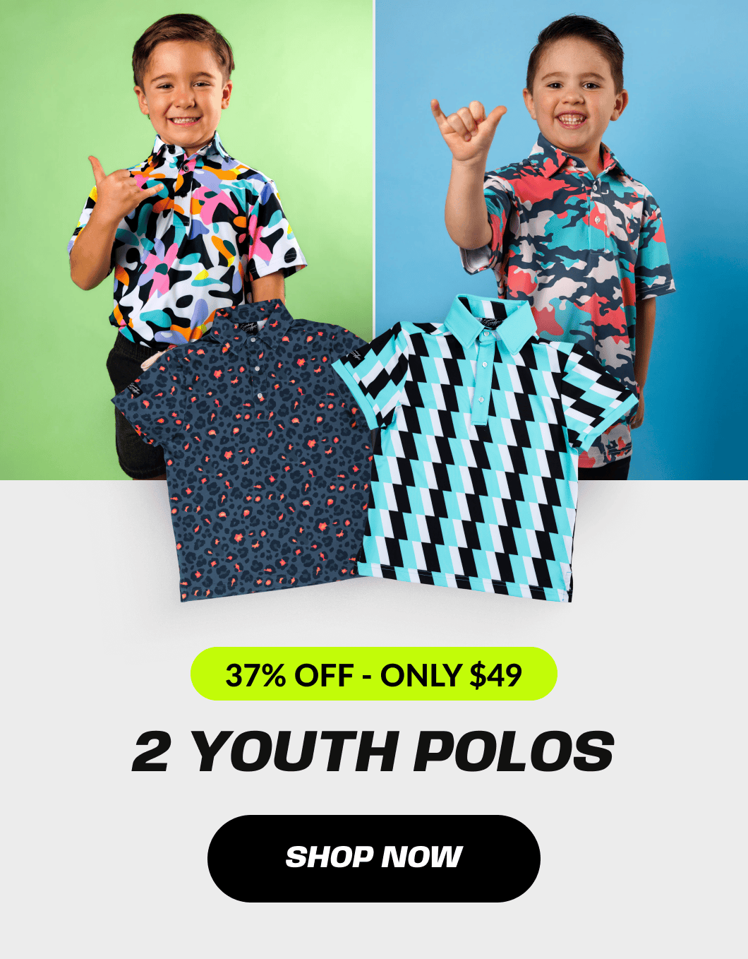 2 Youth Polos