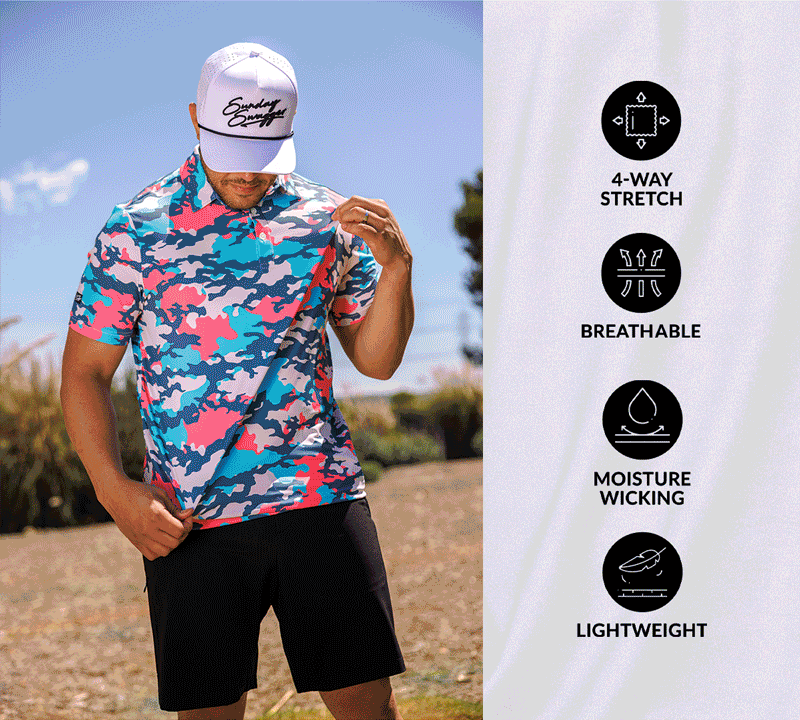 12 New Prints - Men's Polos