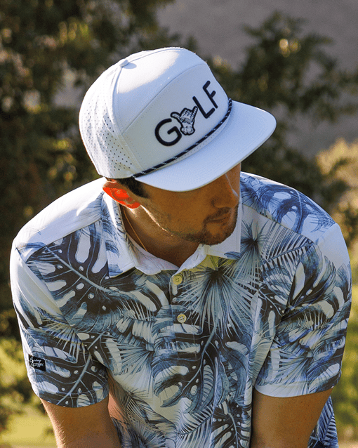 GOLF Snapback Hat - White