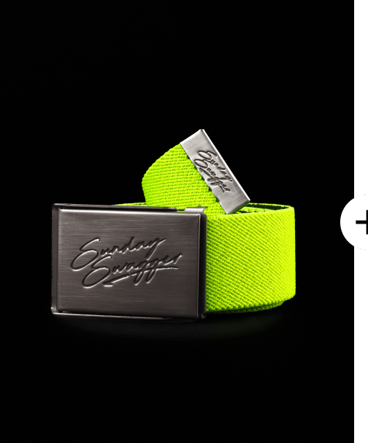 Swagger Stretch Belt - Yellow