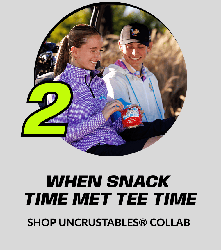 WHEN SNACK TIME MET TEE TIME
