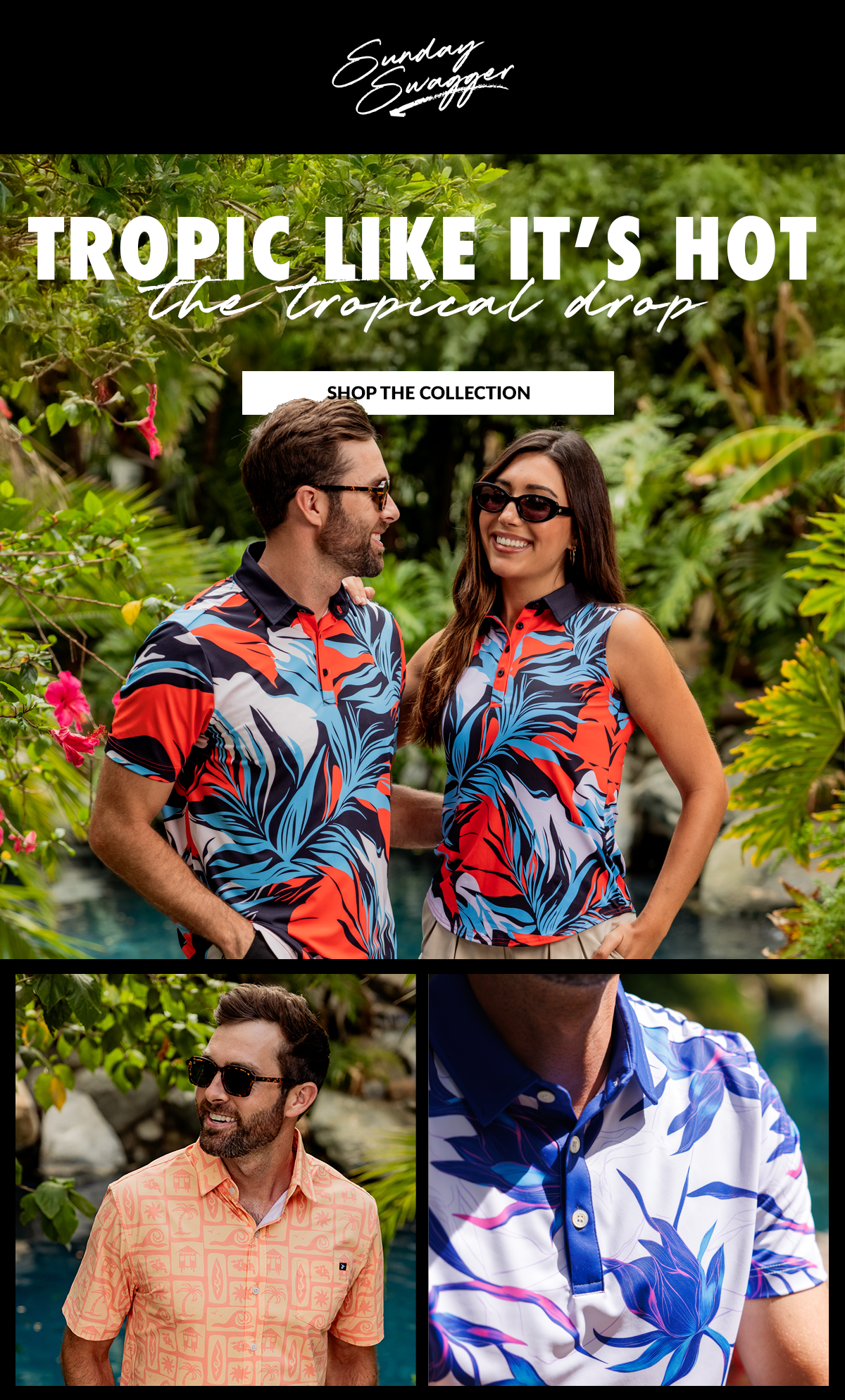 Tropicals Drop - Polos & Button-Ups