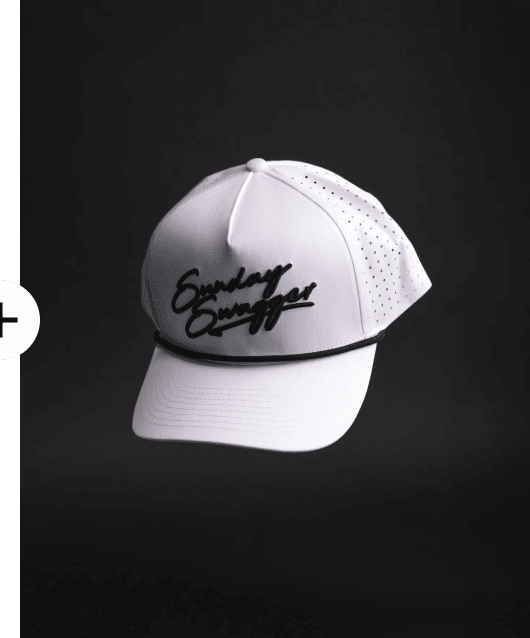 Swagger Snapback Hat - White