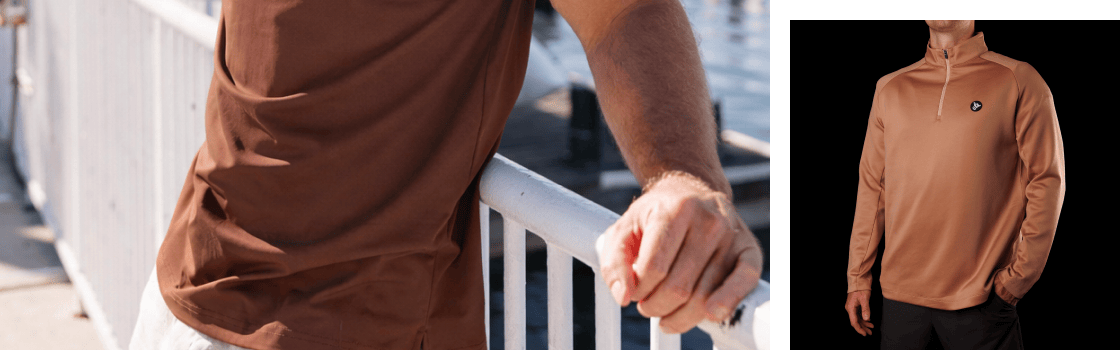 Men's Ultra Q-Zip - Copper