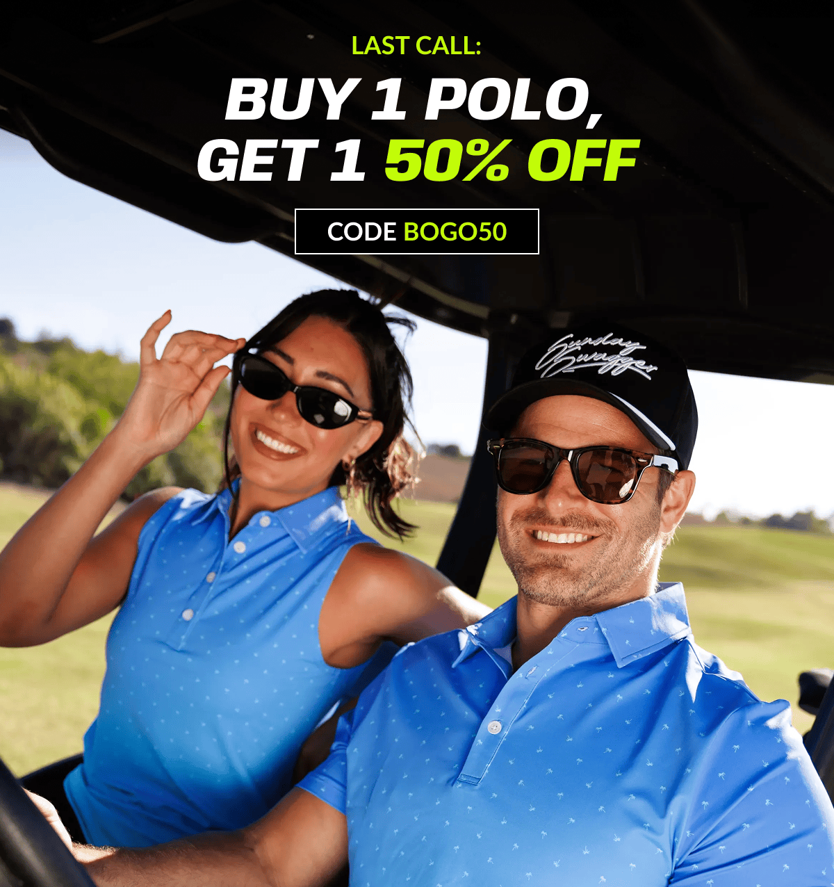 BUY 1 POLO, GET 1 50% OFF