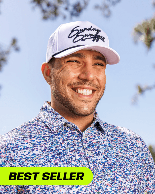 Swagger Snapback Hat - White