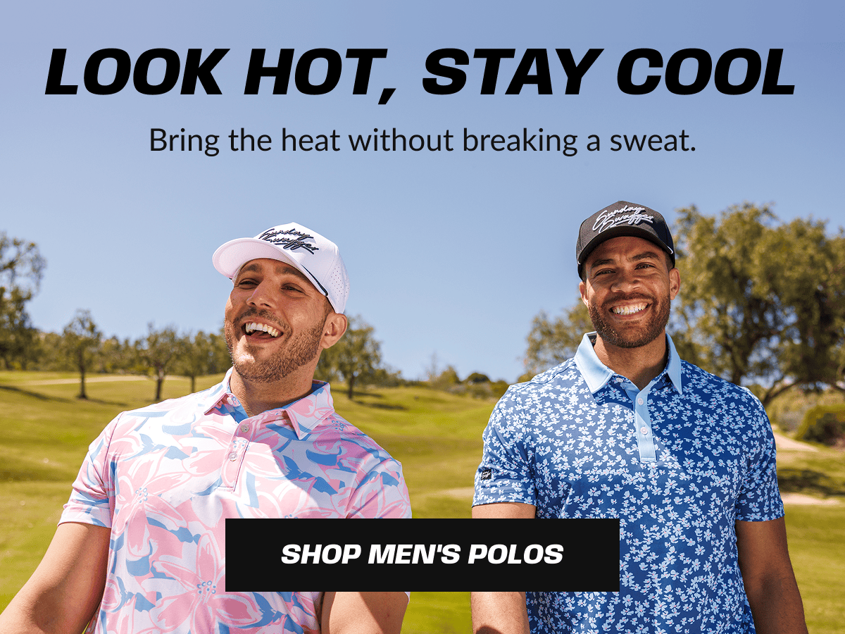 SHOP MEN'S POLOS