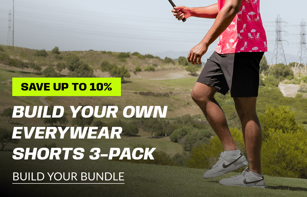 Build Your Own Everywear Shorts 3-Pack