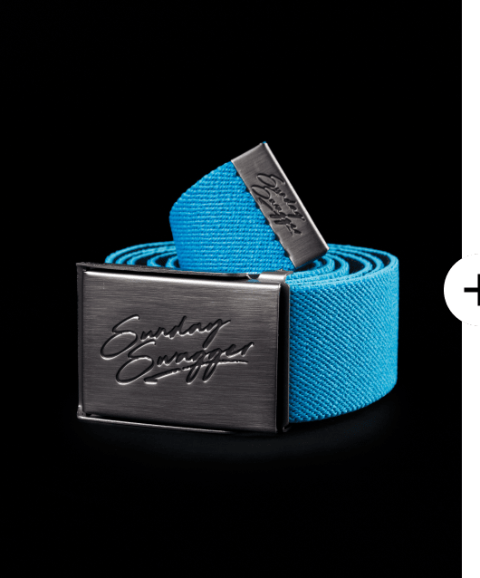 Swagger Stretch Belt - Blue