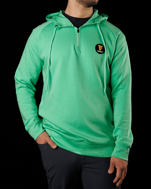 Juniper | Guinness® Men's Ultra Q-Zip Hoodie