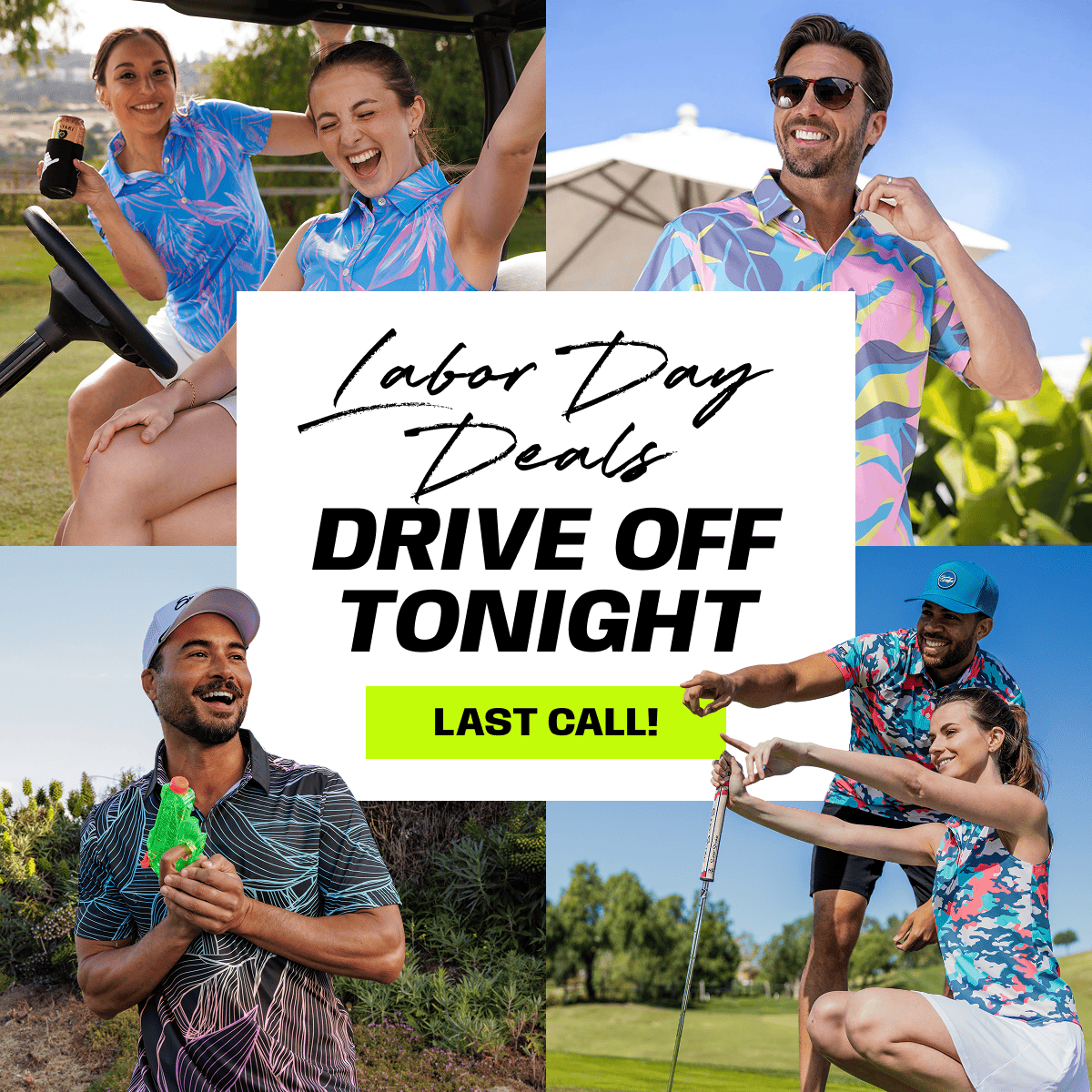 LABOR DAY DEALS DRIVE OFF TONIGHT