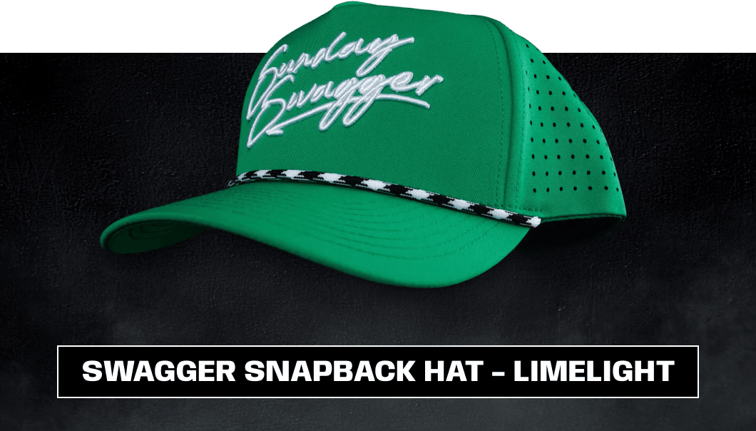 Swagger Snapback Hat - Limelight
