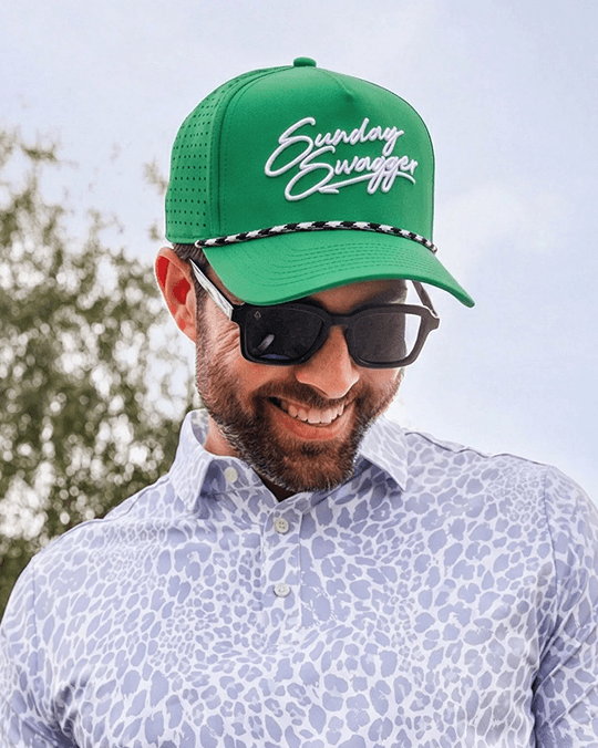 Swagger Snapback Hat - Limelight