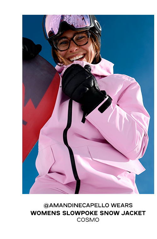 WOMENS SLOWPOKE SNOW JKT COSMO