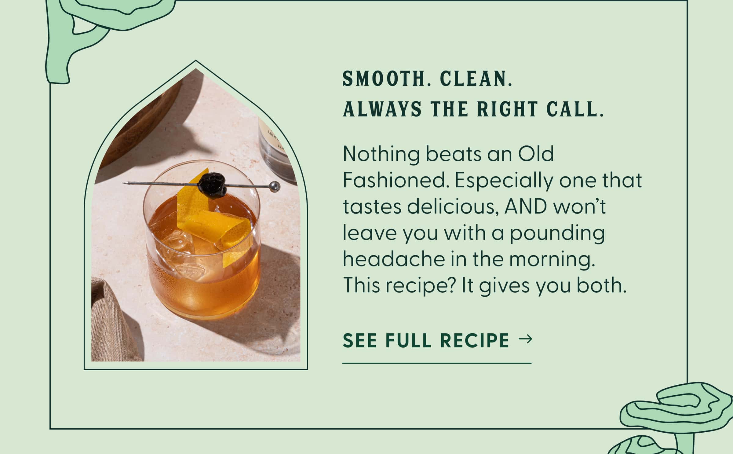 Smooth. Clean. Always The Right Call.