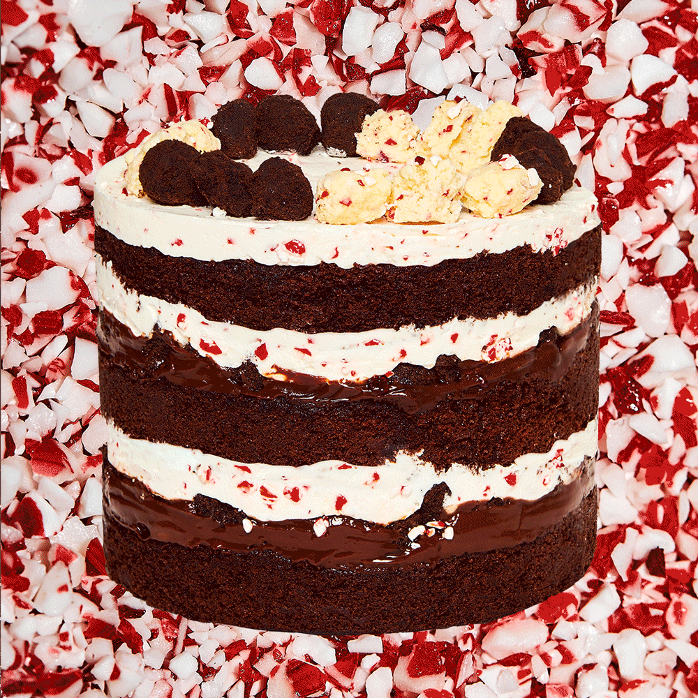 Peppermint Bark Cake is leaving 👋 Milk Bar