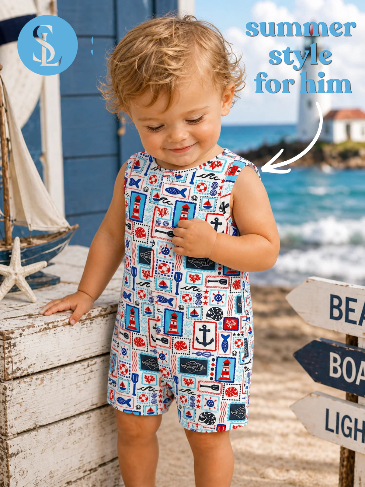 the cutest summer looks for your little guy!
