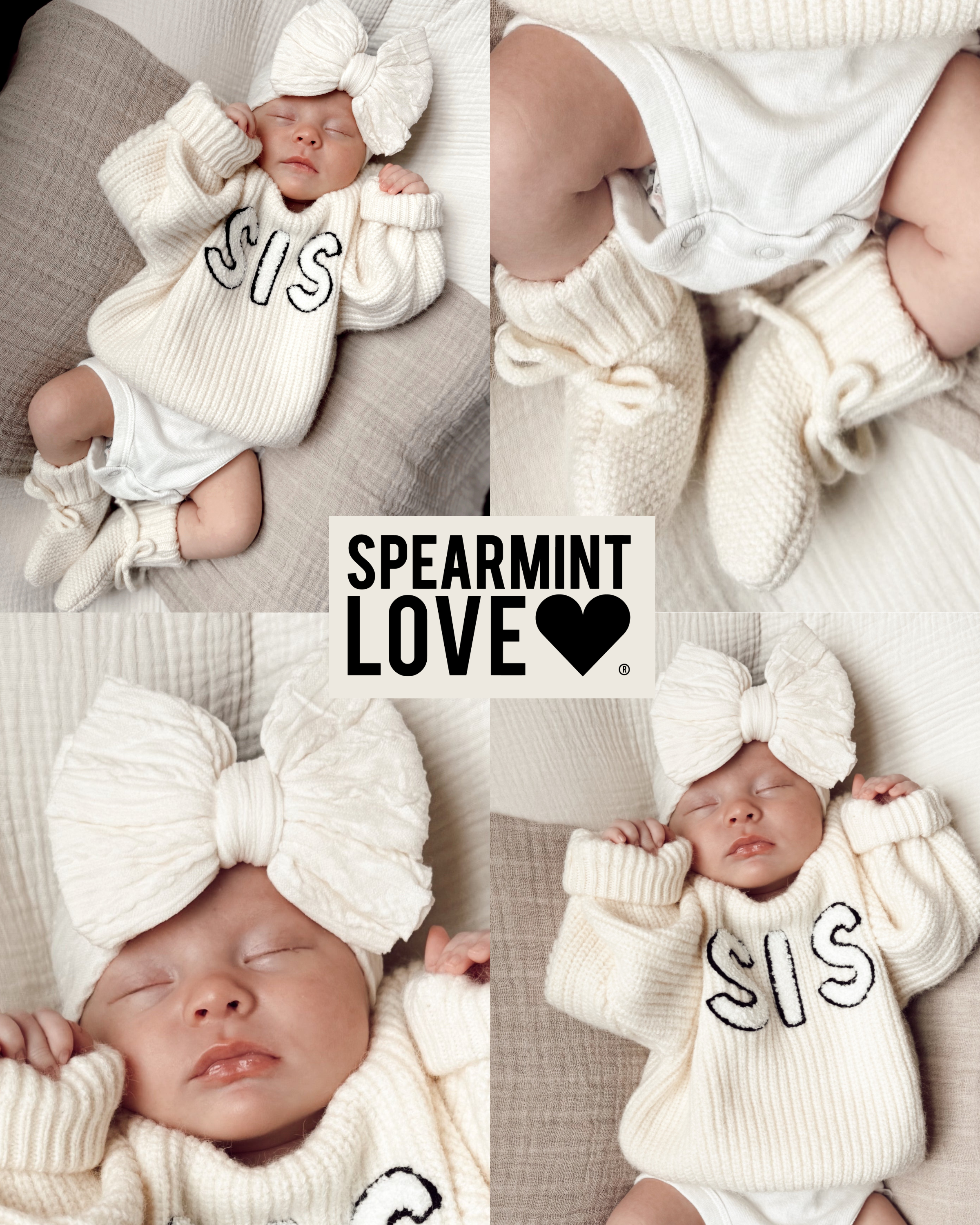 Matching Sibling Sweaters Bro & Sis