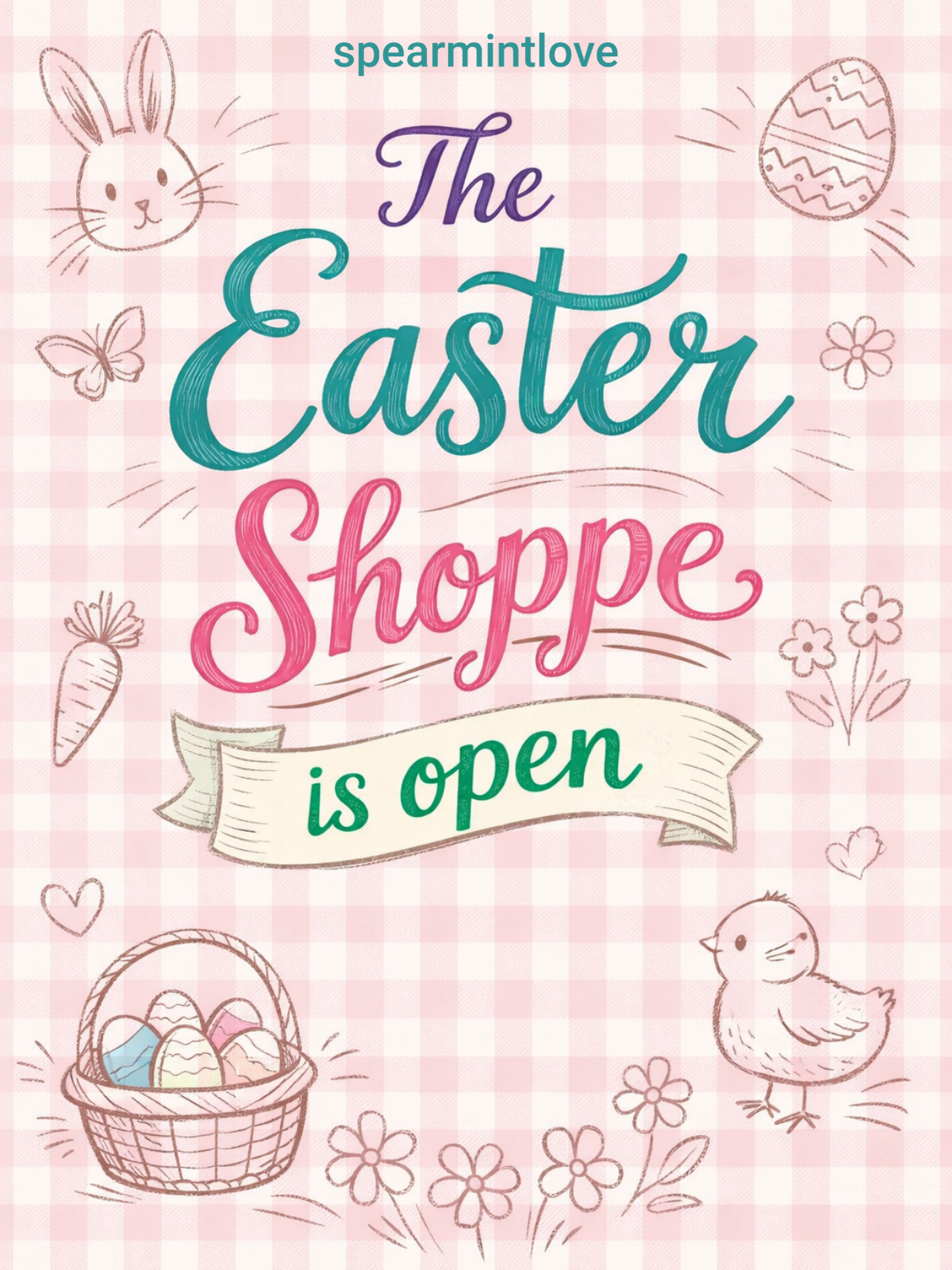 the Easter Shoppe is open