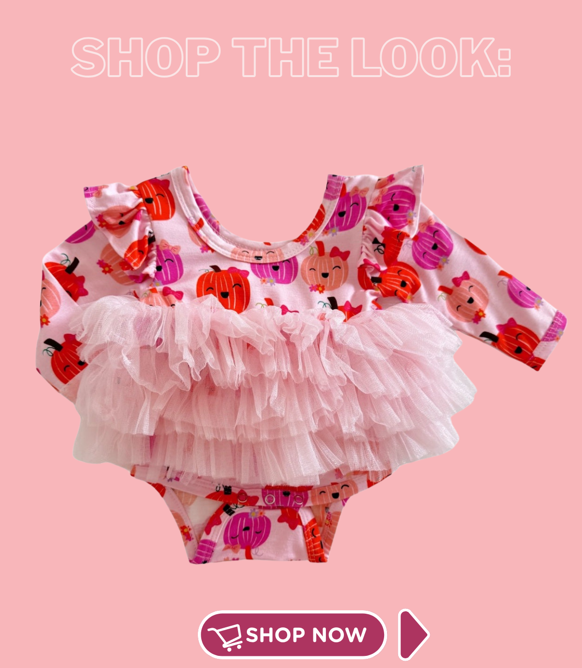 Tutu Bodysuit, Miss Pumpkin