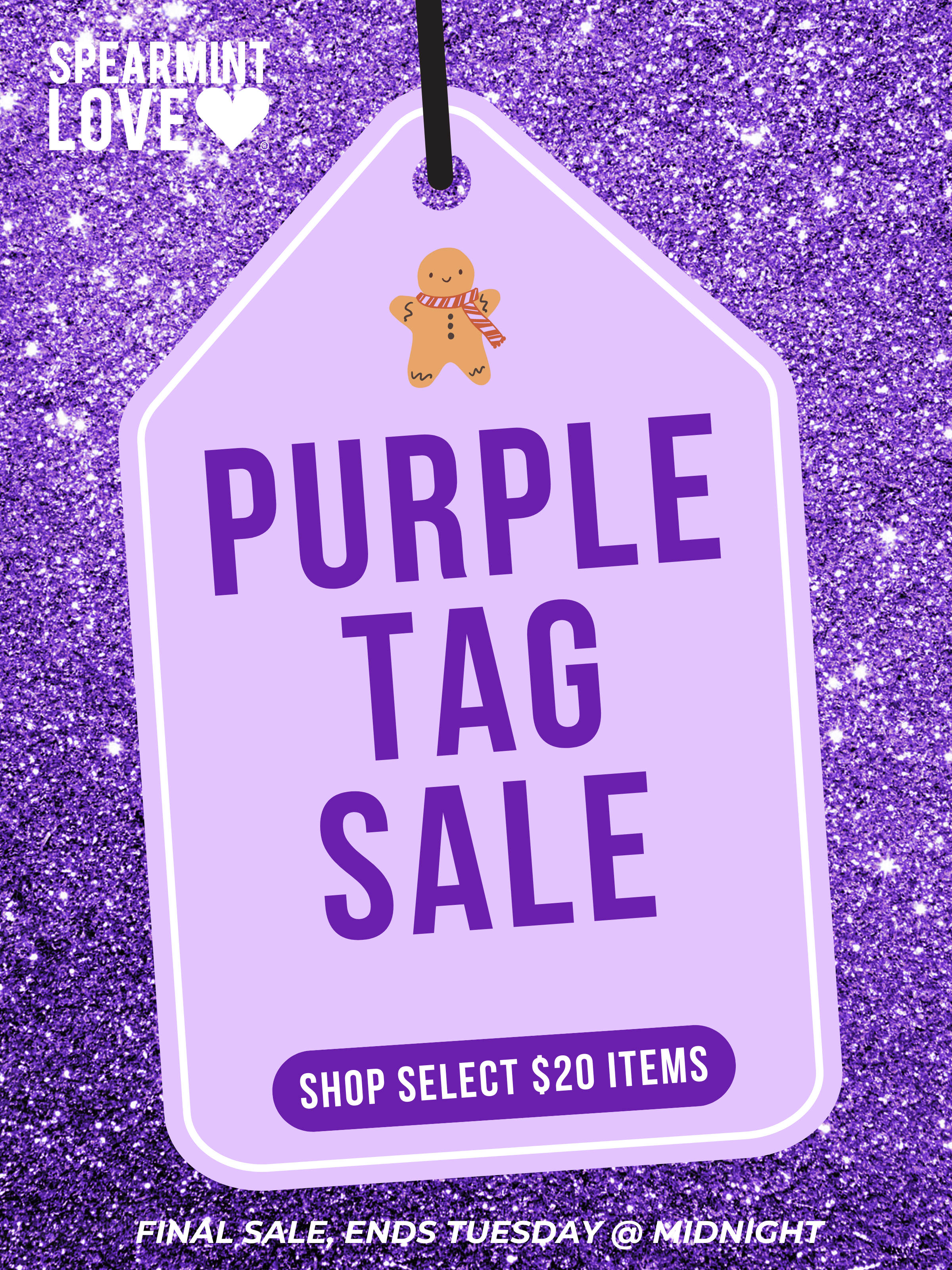 Purple Tag Sale - Shop Select $20 Items