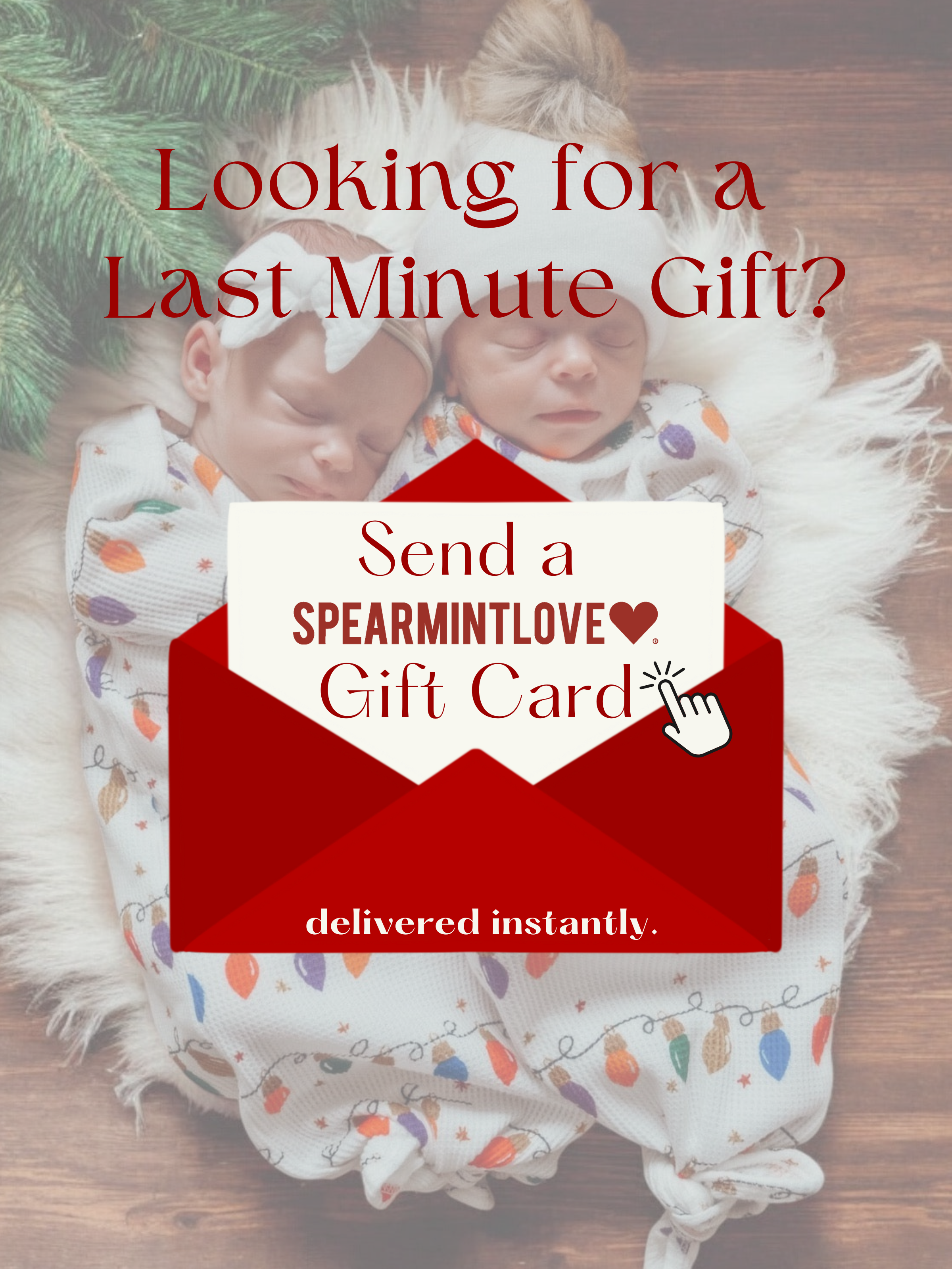 Looking for a Last Minute Gift? Send a Gift Card.