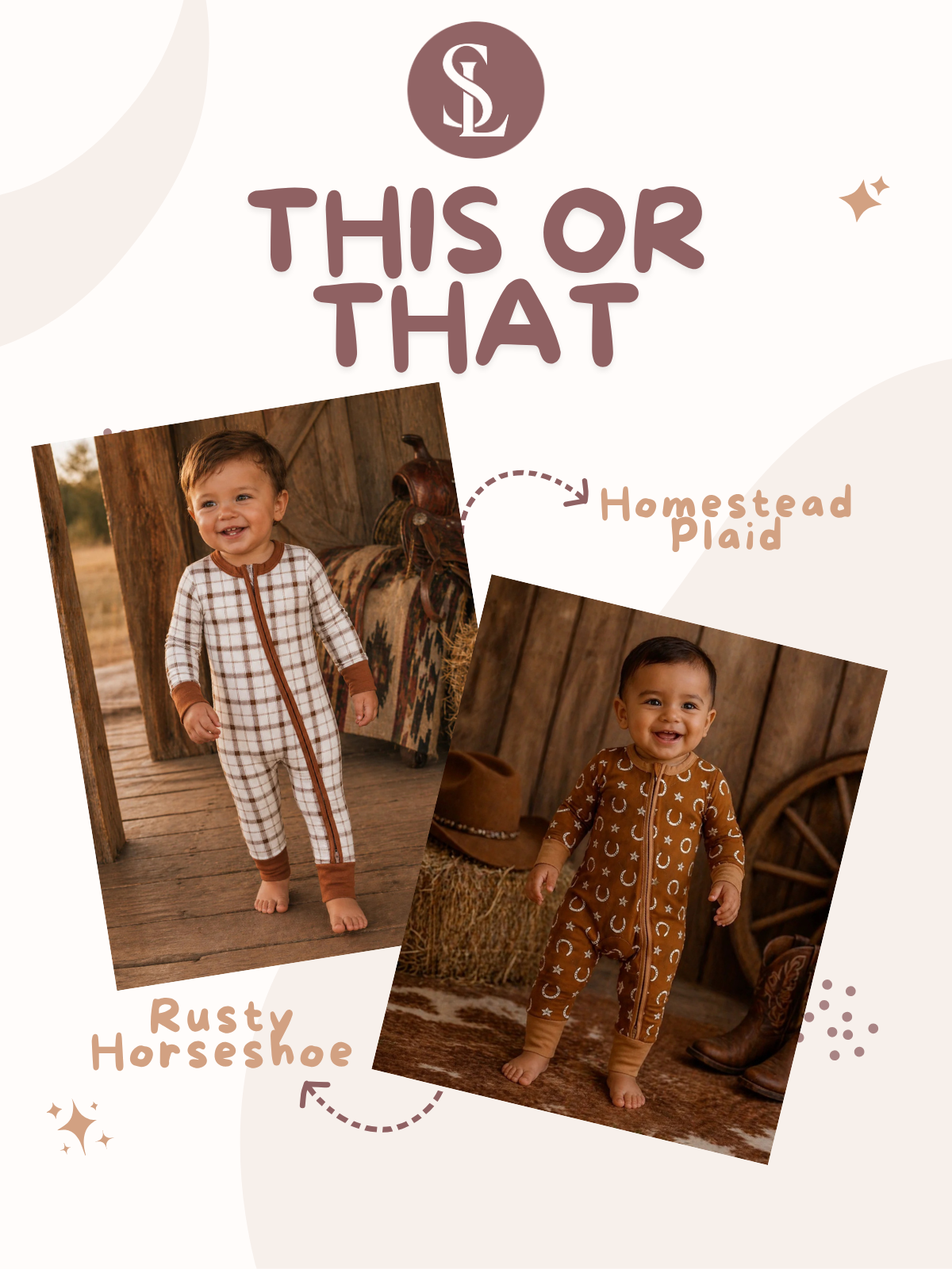 This or That? Homestead Plaid or Rusty Horseshoe