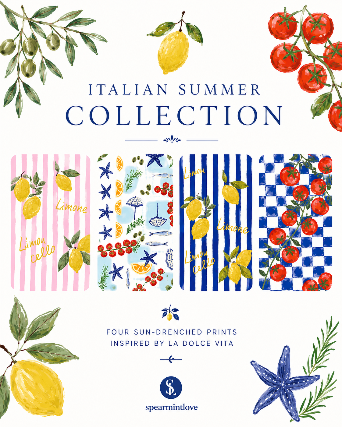 meet the Italian Summer Collection. inspired by la dolce vita.