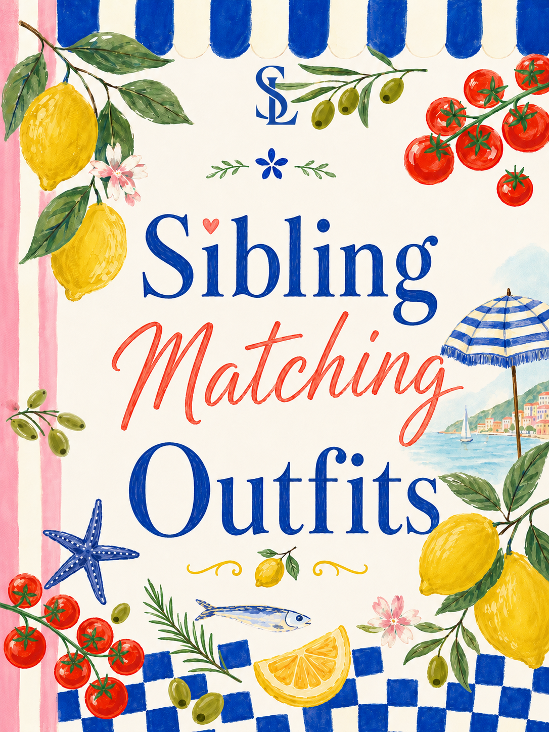 Sibling Matching Outfits for Summertime