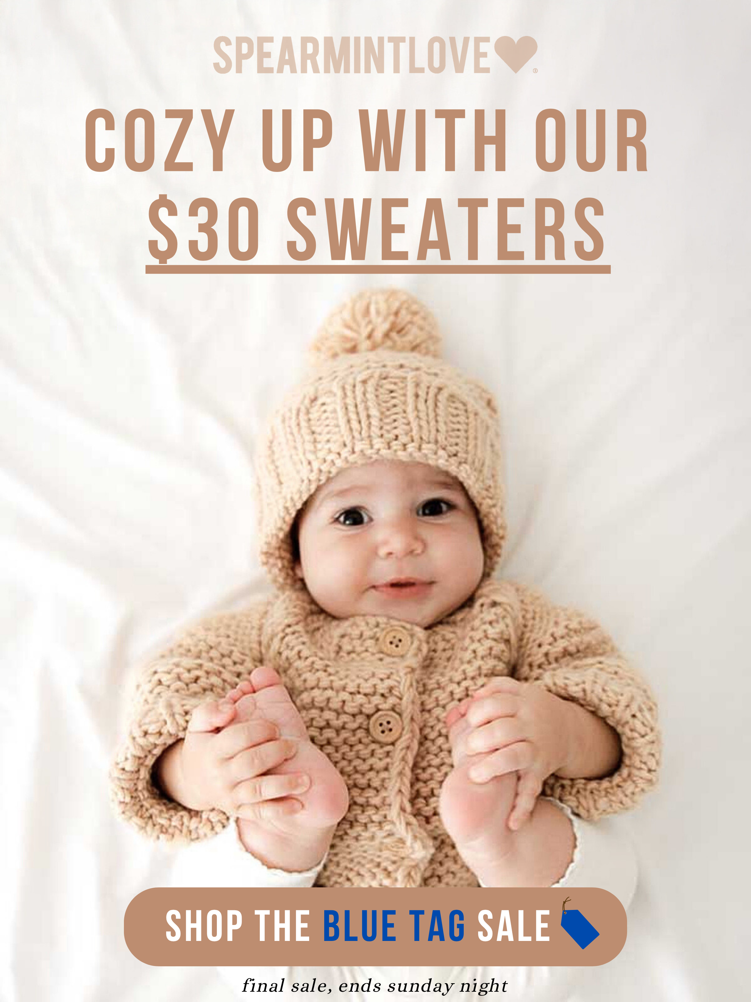 Cozy up with our $30 Sweaters