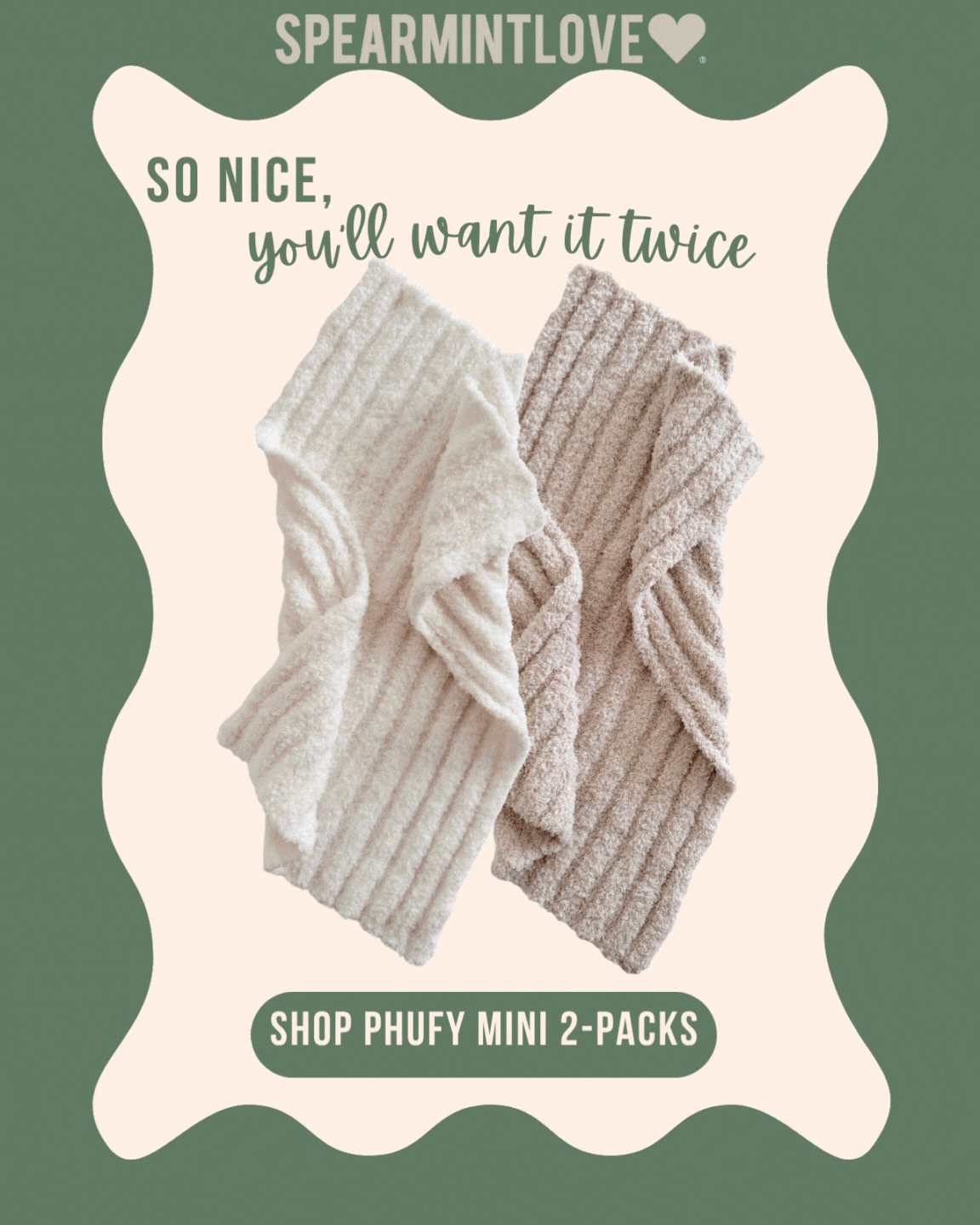 Shop Phufy Mini Blanket 2-Packs 