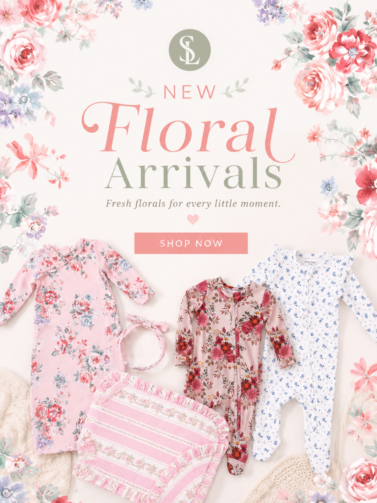 New Floral Arrivals for every little moment. shop now.