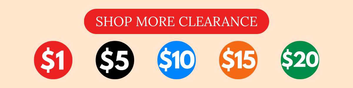 Shop More Clearance