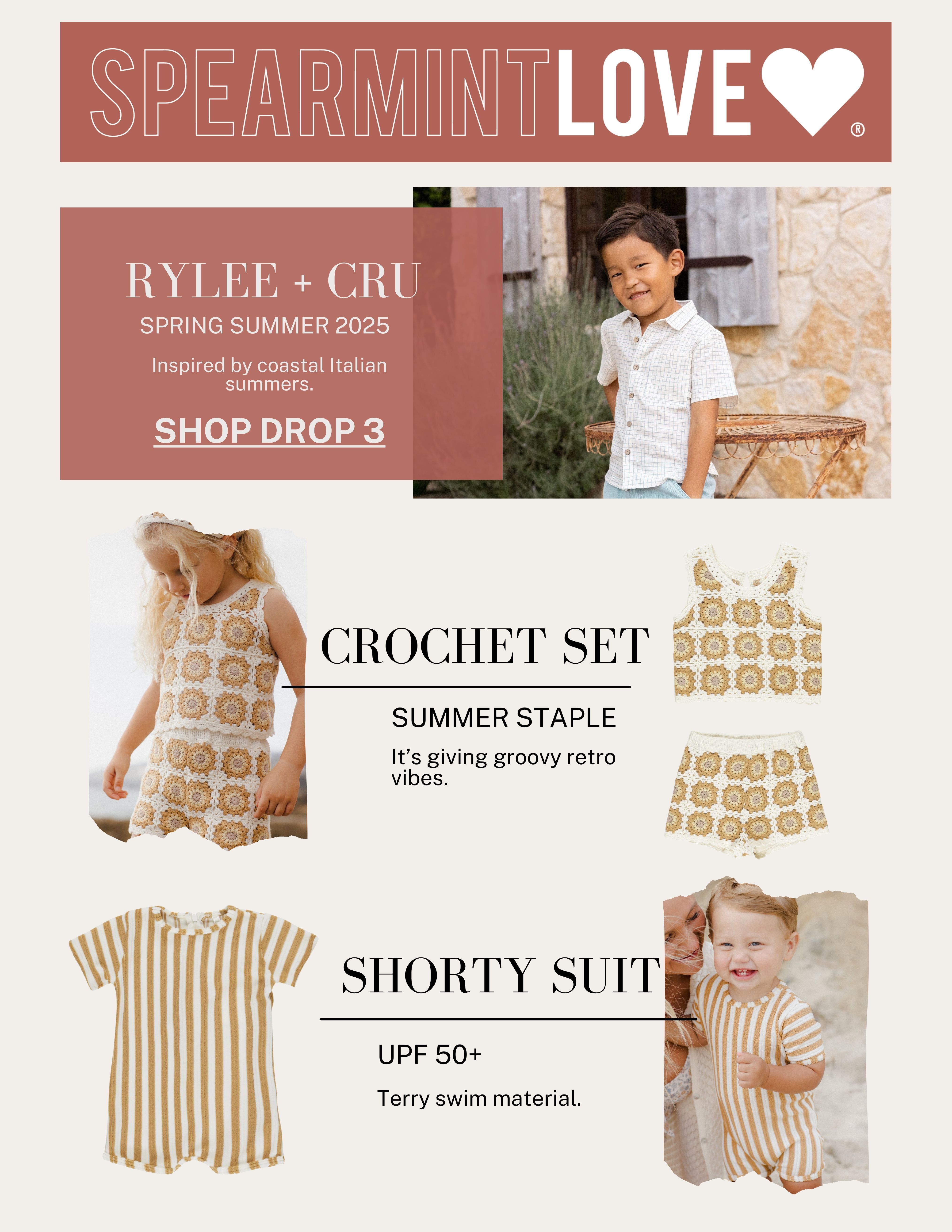 Newsletter content from spearmintlove