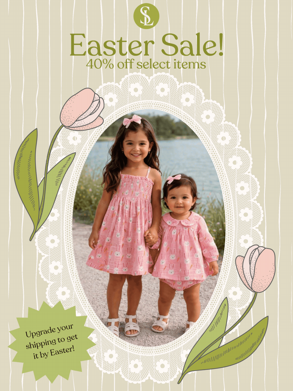 40% off select items - Easter Sale!