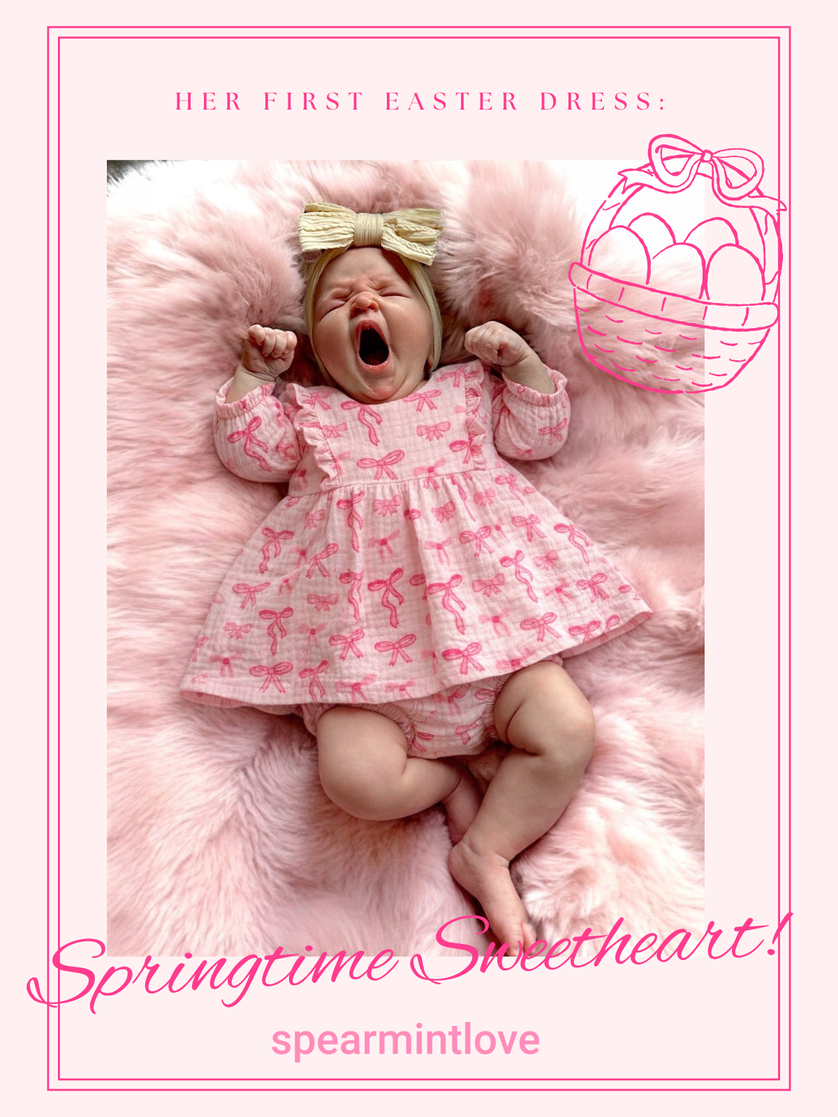 Her first Easter dress!