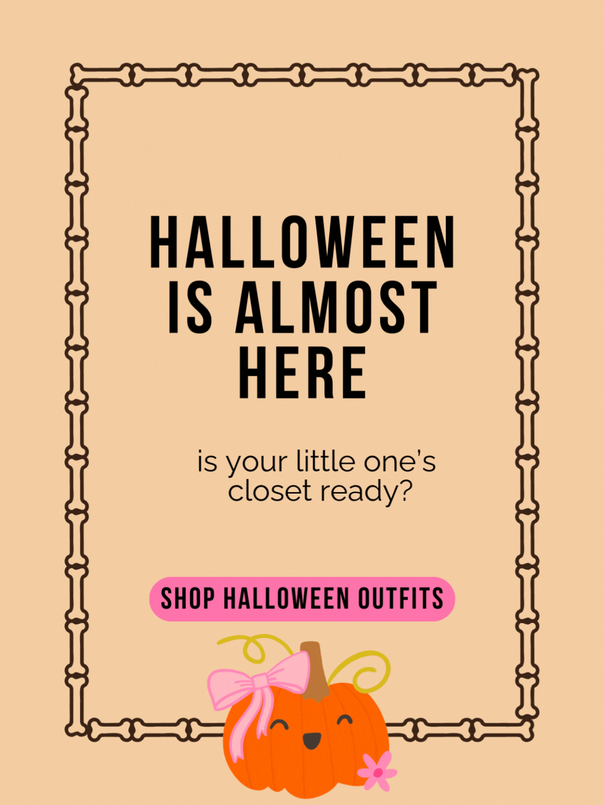 Halloween is Almost Here - is your little one's closet ready?