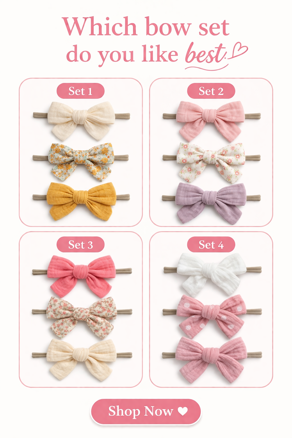 which bow set will you choose?