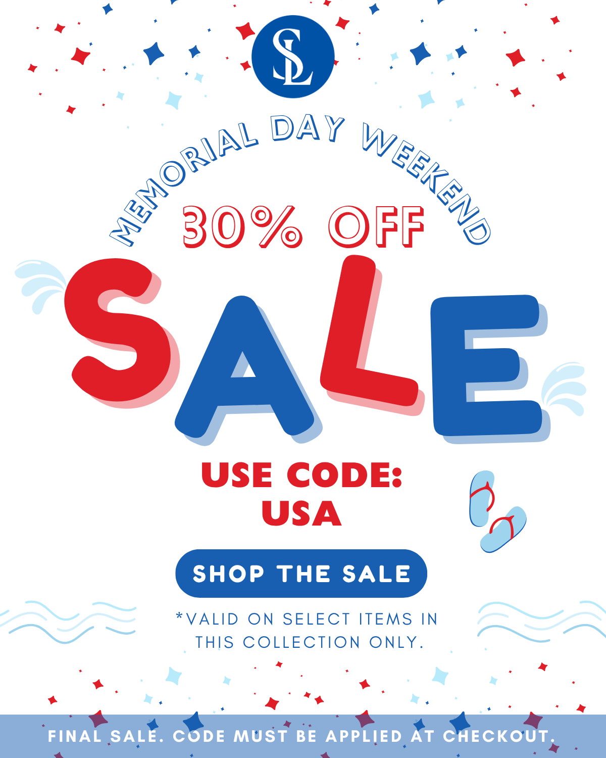 MDW WEEKEND SALE! 30% Off Select Items