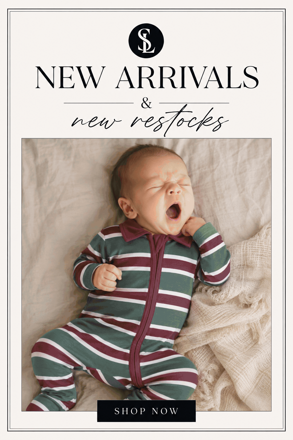 new arrivals and new restocks